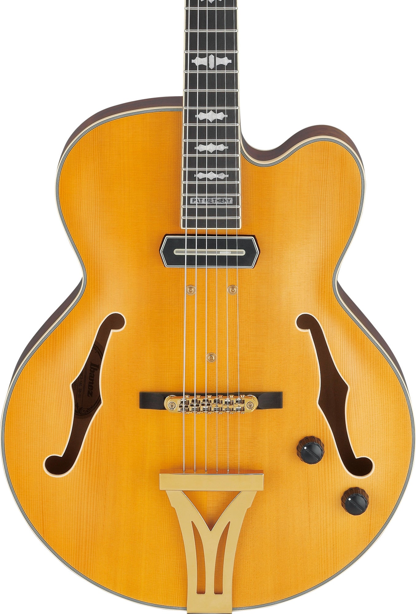 IBANEZ Pat Metheny Signature Hollowbody Gitarre 6-String - Natural + Koffer