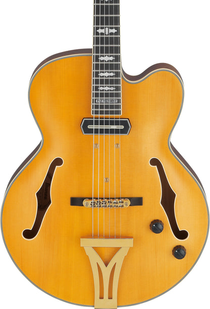 IBANEZ Pat Metheny Signature Hollowbody Gitarre 6-String - Natural + Koffer