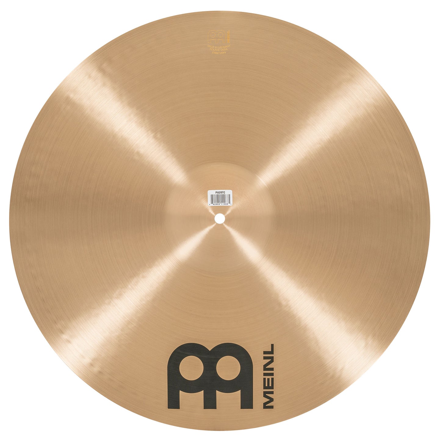MEINL Cymbals Pure Alloy Thin Crash - 20"