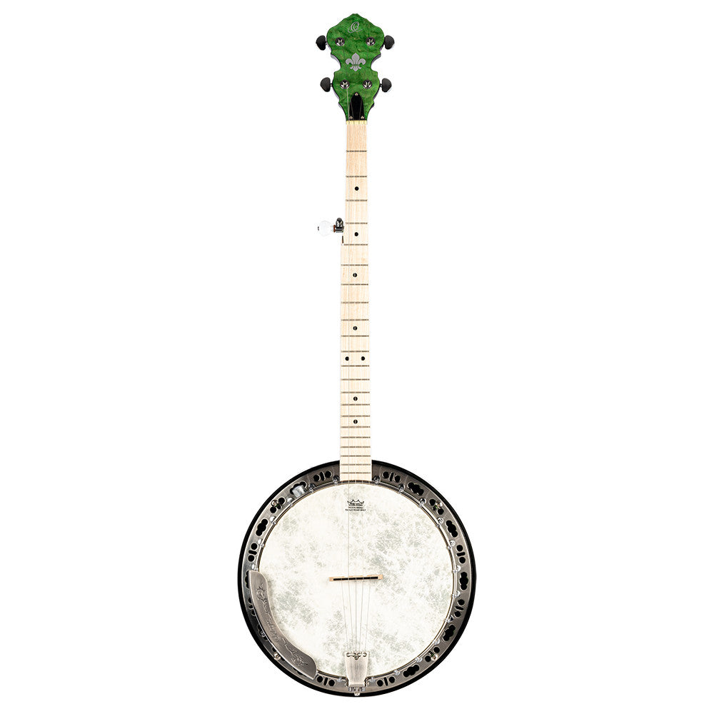 ORTEGA Falcon Serie Banjo 5 String - Maple Green + Bag