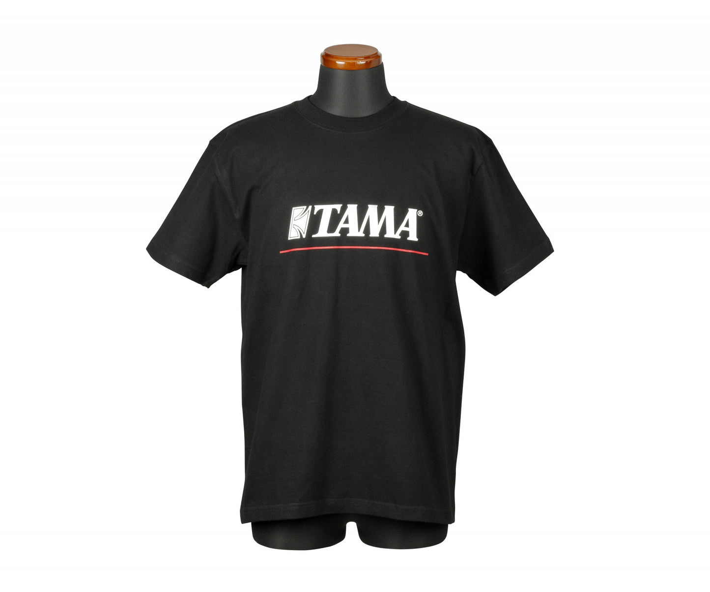 TAMA T-Shirt "Logo" - Red Line / black - S