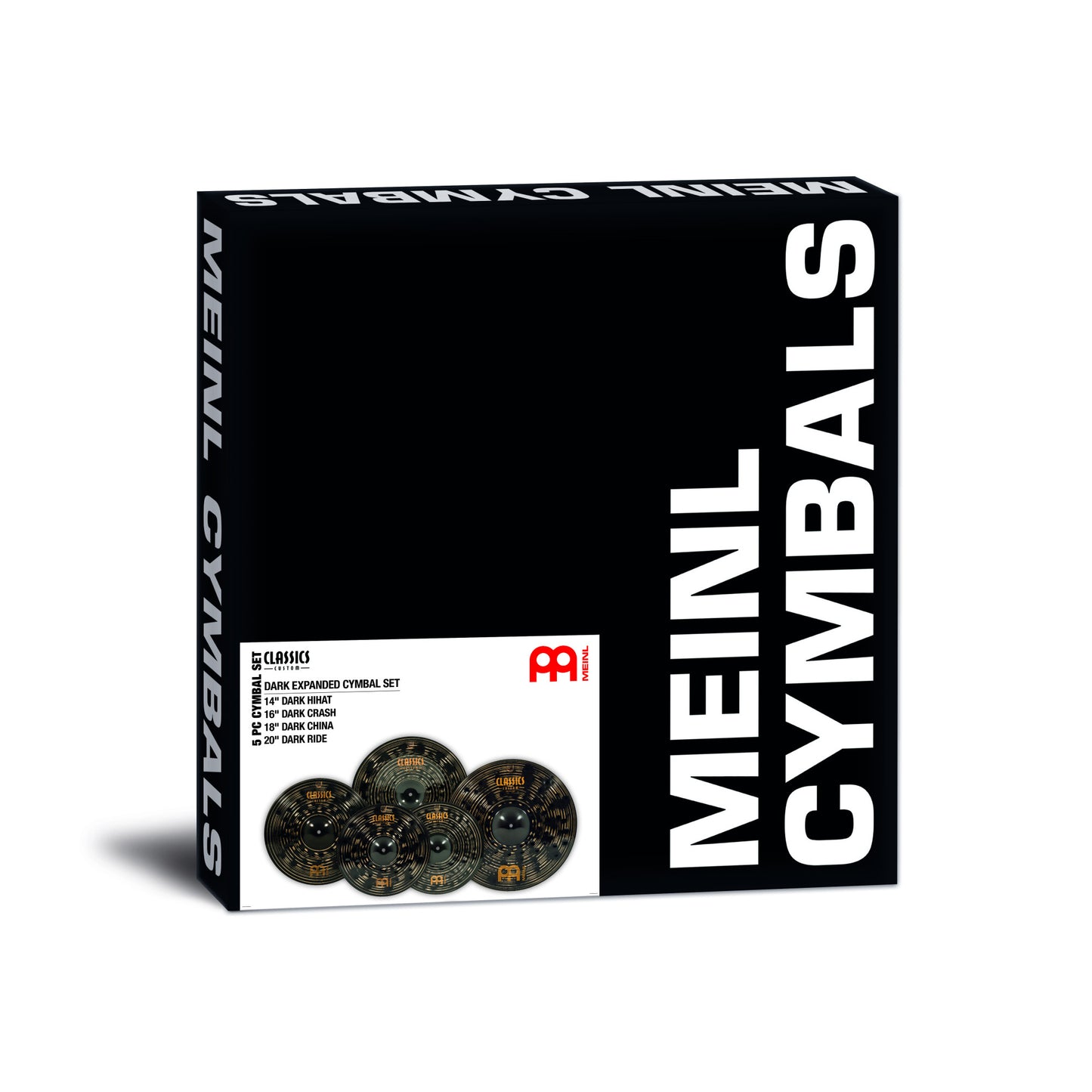 MEINL Cymbals Classics Custom Dark Expanded Cymbal Set
