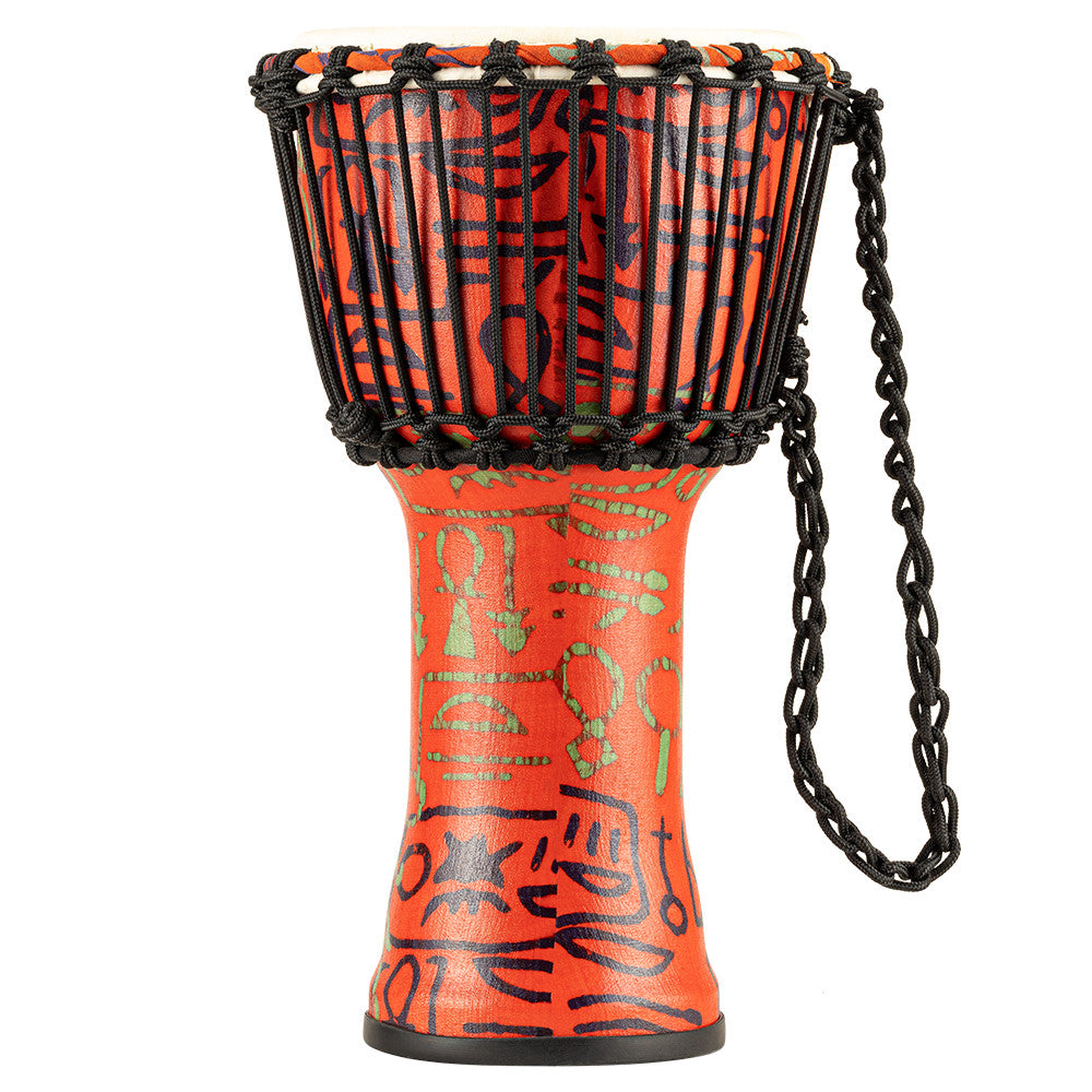 MEINL Percussion Travel Series African Djembe 8" - Pharaoh's Script