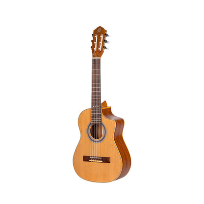 ORTEGA Requinto Series Pro 1/2 Akustikgitarre 6-String - Natural + Gigbag