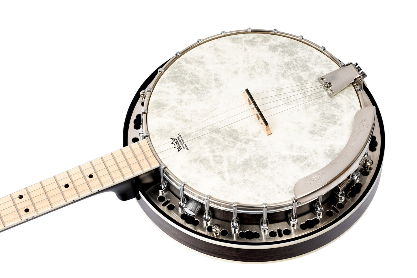 ORTEGA Falcon Series Banjo 5 String - Maple Charcoal + Bag