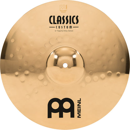 MEINL Cymbals Classic Custom Brilliant Powerful Hihat - 14"