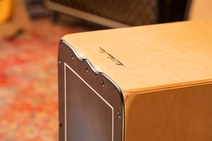 MEINL Percussion Artisan Edition Series String Cajon Tango Line - Blue Fade