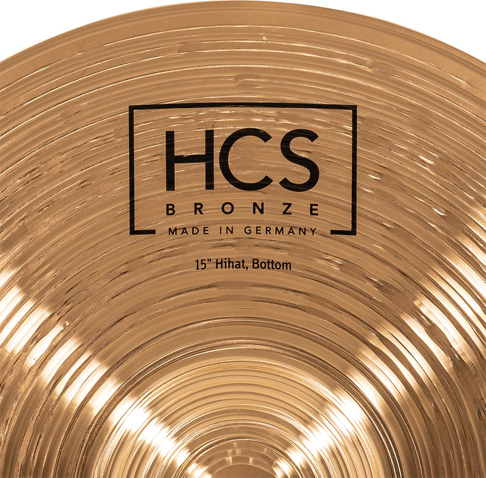 MEINL Cymbals HCS Bronze Hihat - 15"