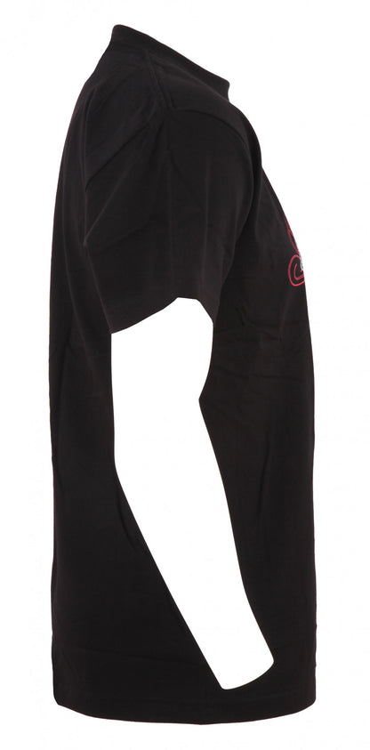 TAMA T-Shirt in schwarz mit weiß-rotem Tribal Logo auf der Brust