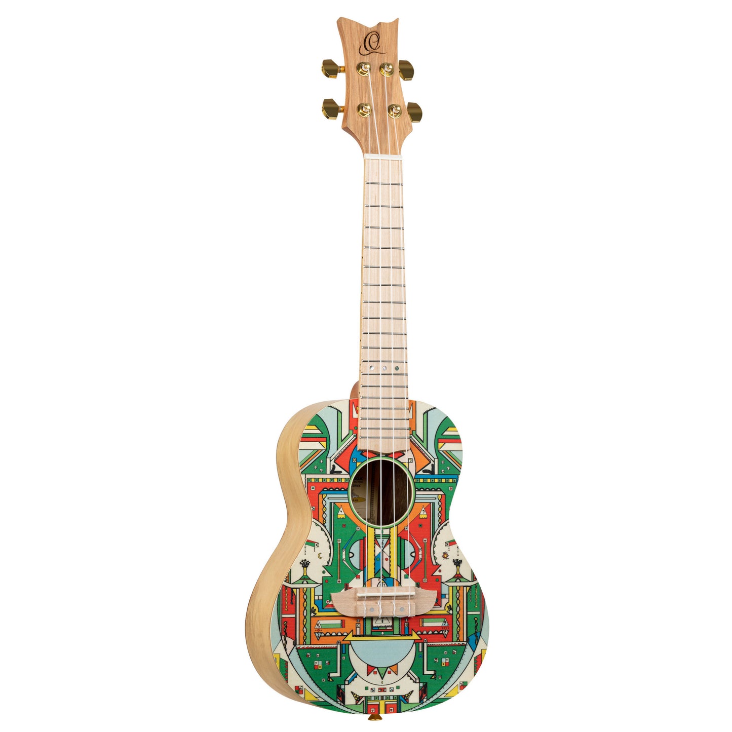 ORTEGA Art Serie Konzert Ukulele 4 String - Spruce / Catalpa Himalaya