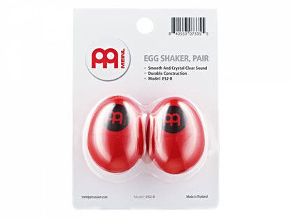 MEINL Percussion Egg Shaker Pair - Red