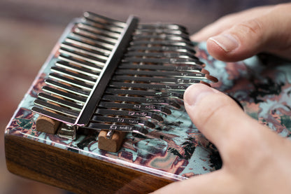 MEINL Percussion Sound Hole Designer Kalimba - Coral Reef