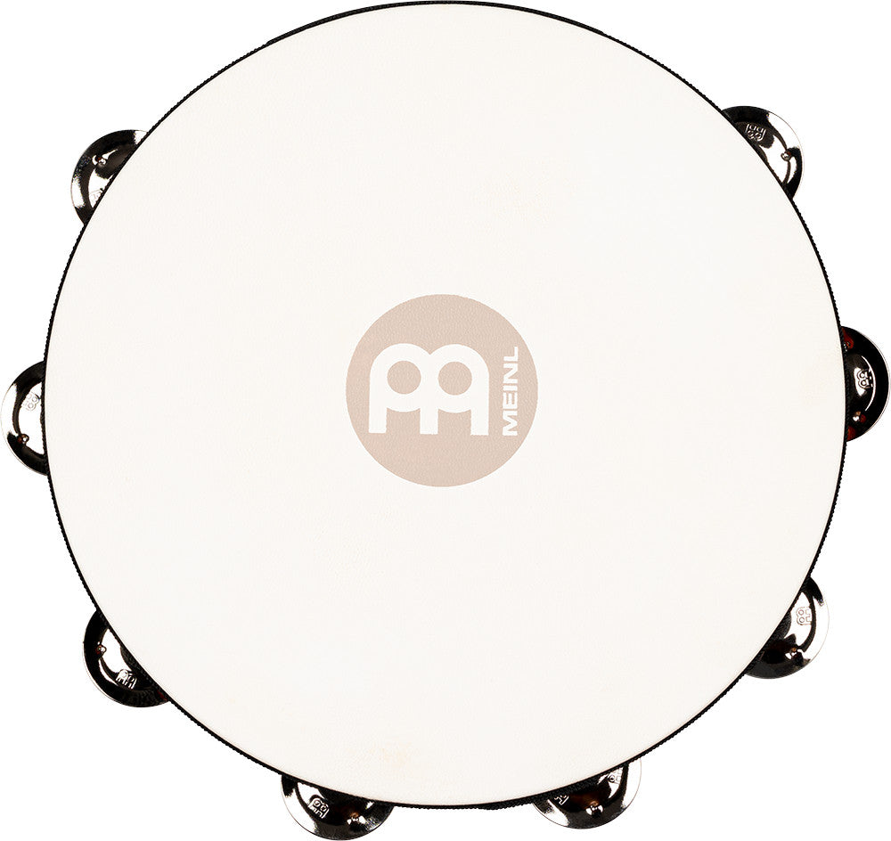MEINL Percussion Traditional Wood Series Headed Tambourine - 10"