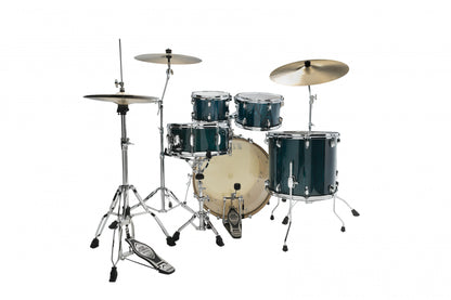 TAMA Superstar Classic Drum Set 5 teilig - Gloss Sapphire Lacebark Pine/Chrom HW + SM5W Hardware  Kit