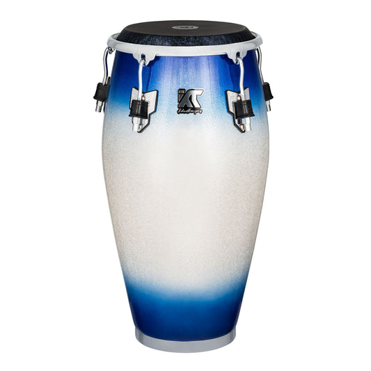 MEINL Percussion Artist Series William Kachiro Quinto 11"/REMO® Black Calfskin Skyndeep Heads - Electric Sky