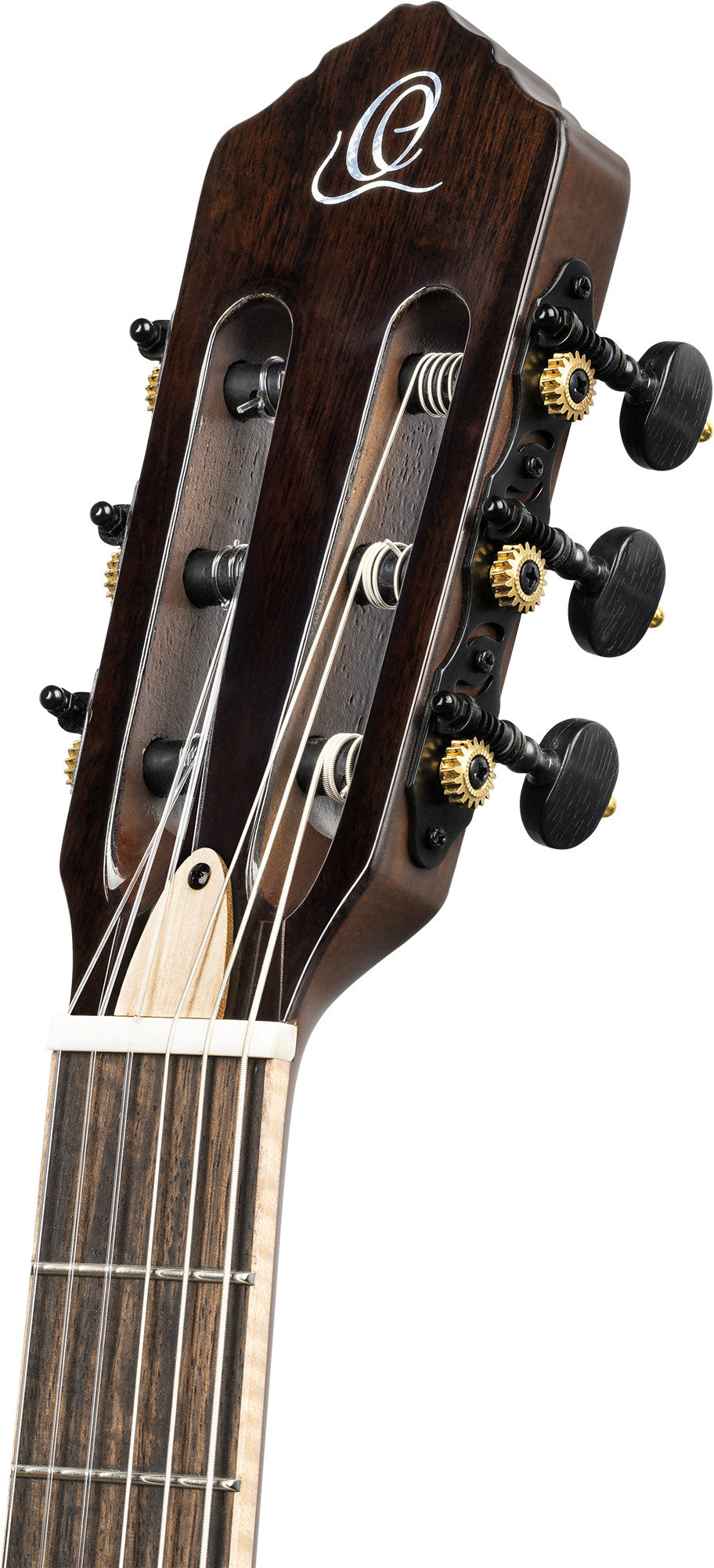 ORTEGA TourPlayer DeLuxe Nylon String Guitar 6-String Lefty - Acacia Burst + Gig Bag