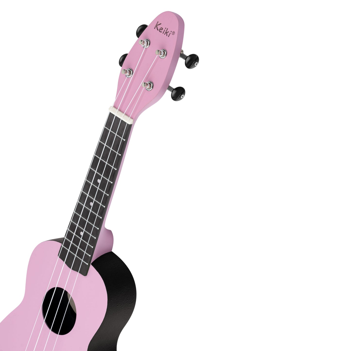 KEIKI K2 Serie Sopran Ukulele Set - Agathis / ABS Fairy Dust