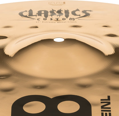MEINL Cymbals Classics Custom Extreme Metal Crash - 17"