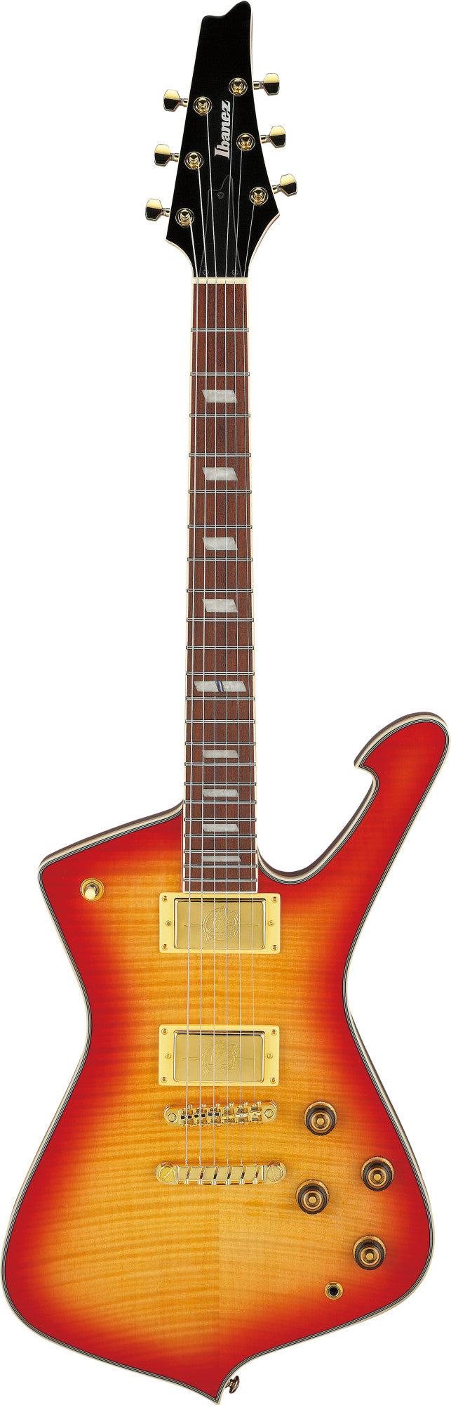 IBANEZ Iceman Electric Guitar 6-String - Cherry Sunburst + Gig Bag