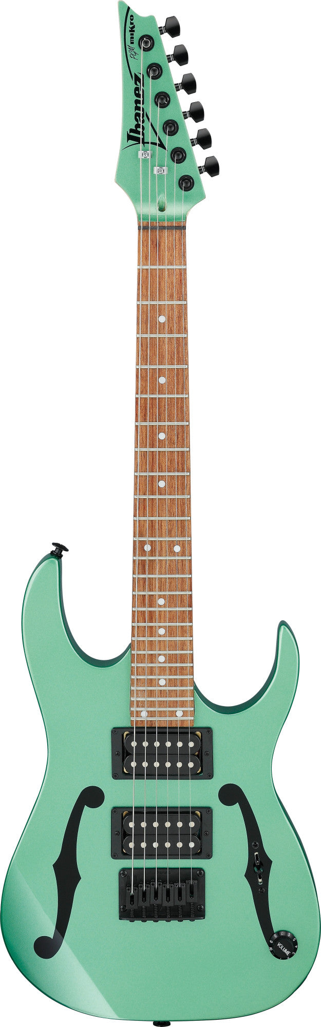 IBANEZ Paul Gilbert Signature miKro Electric Guitar 6-String - Metallic Light Green