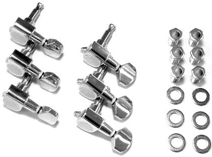 IBANEZ die-cast machine head set in chrome - for selected X/SA series models