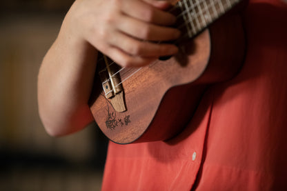 ORTEGA Bonfire Series Soprano Ukulele 4 String - Sapele Natural