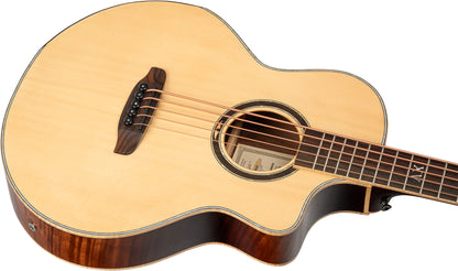 ORTEGA Ken Taylor Signature Series Acoustic Bass 5-String - Natural + Gigbag