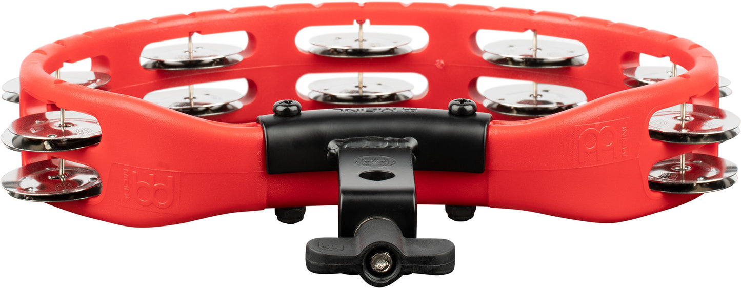 MEINL Percussion Headliner® Series Mountable Molded ABS Tambourine - Red