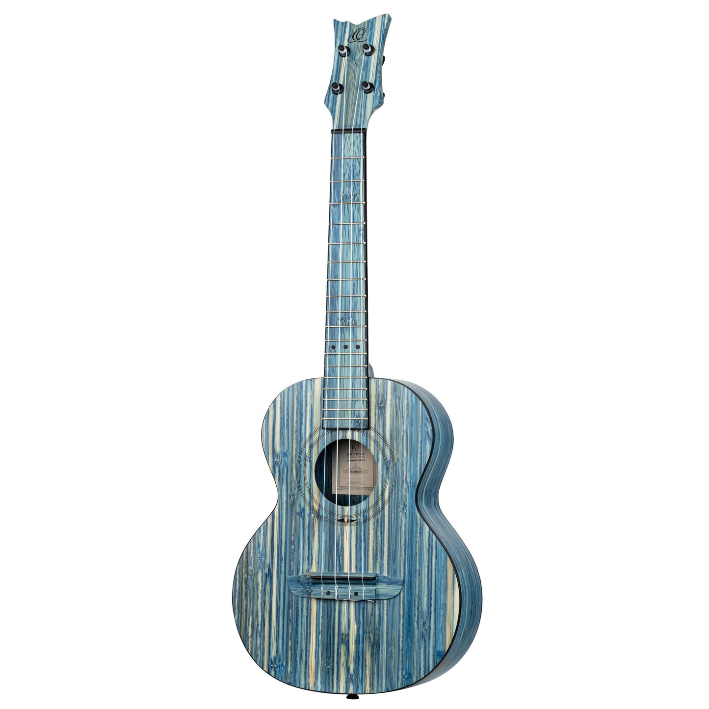ORTEGA Bamboo Serie Tenor Ukulele 4 String - Solid Bamboo Stonewashed + Bag