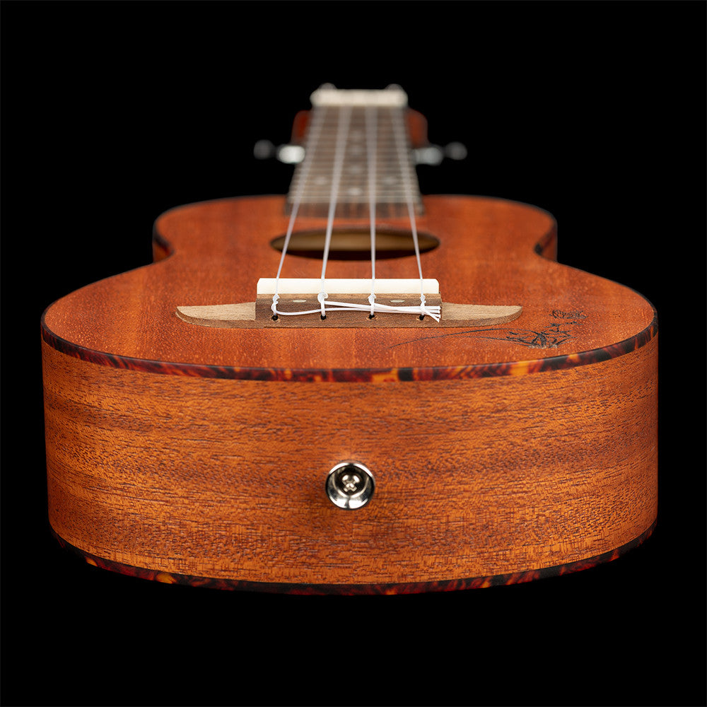 ORTEGA Bonfire Series Soprano Ukulele 4 String - Sapele Natural