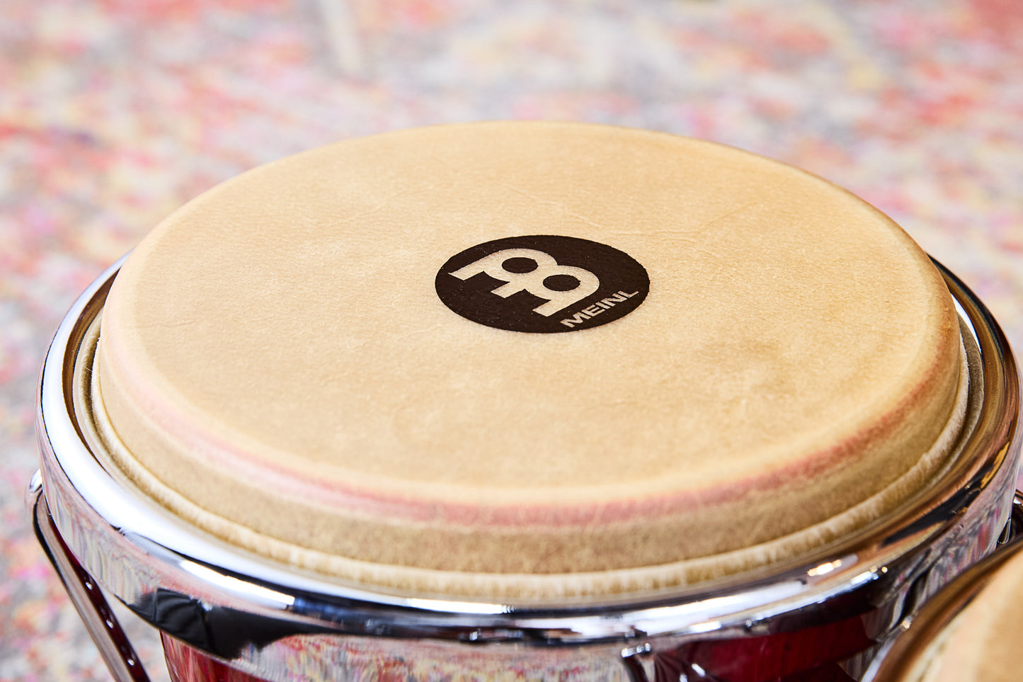 MEINL Percussion Marathon Exclusive Serie Bongo 6 3/4" Macho & 8" Hembra - Wine Red