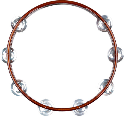 MEINL Percussion Traditional Wood Series Tambourine - 10"