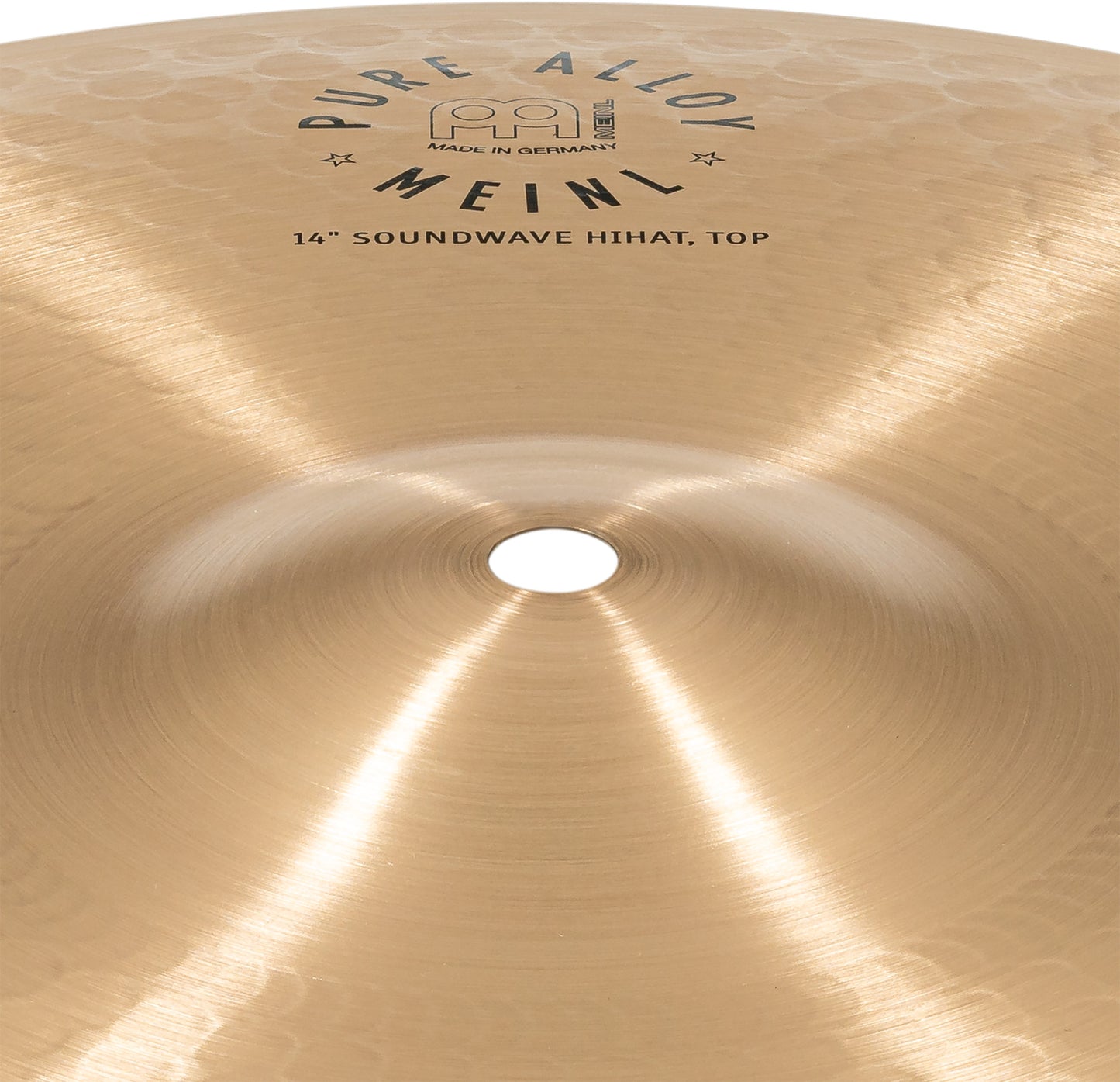 MEINL Cymbals Pure Alloy Soundwave Hihat - 14"