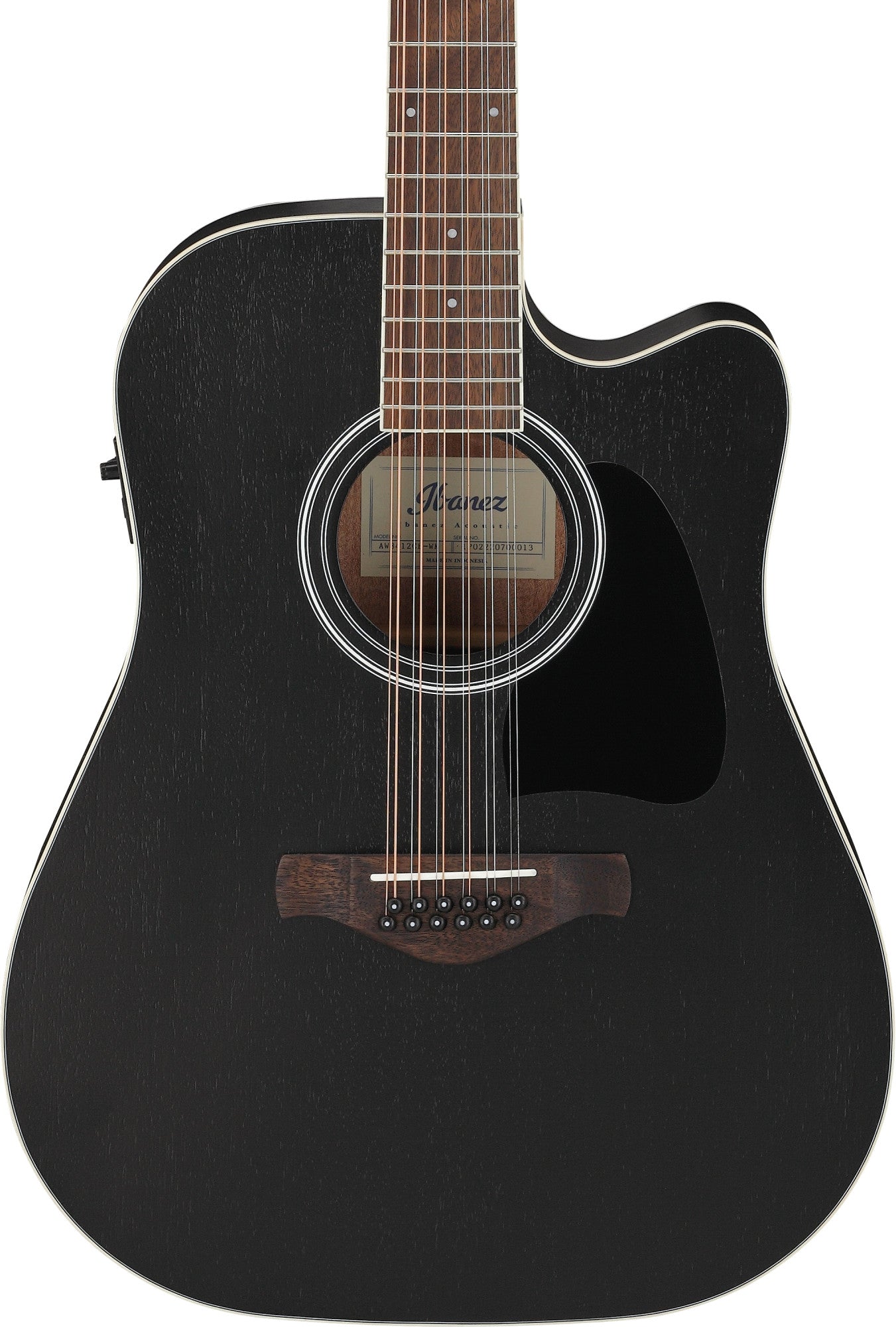 IBANEZ Artwood AW Akustikgitarre 12-String - Weathered Black