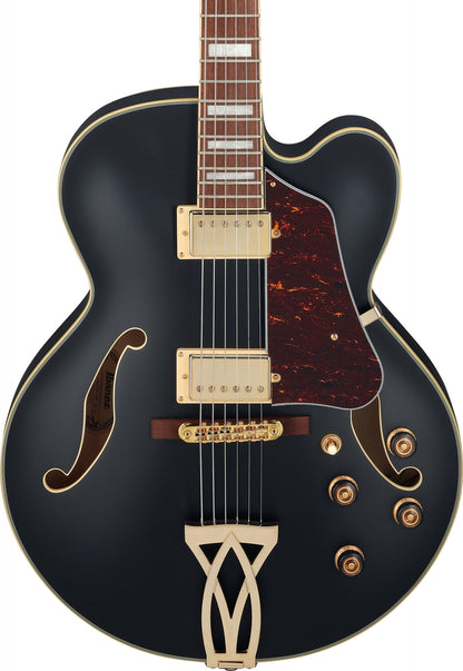 IBANEZ Artcore AF Hollowbody Gitarre 6-String - Black Flat
