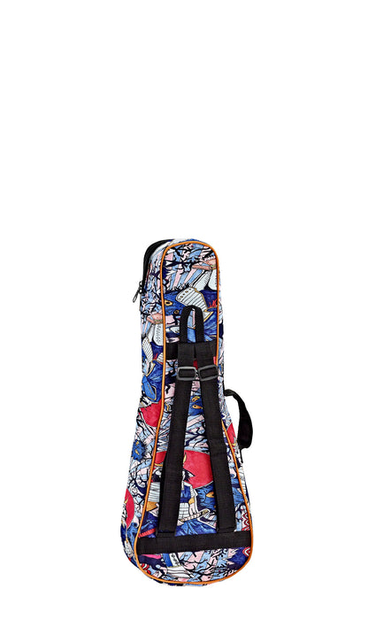 KEIKI Designer Serie Konzert Ukulele Bag - Samurai