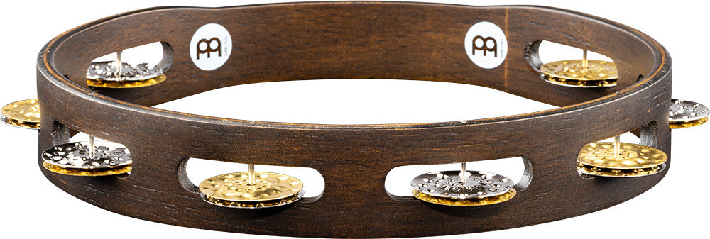 MEINL Percussion Vintage Wood Series Tambourine - 10"