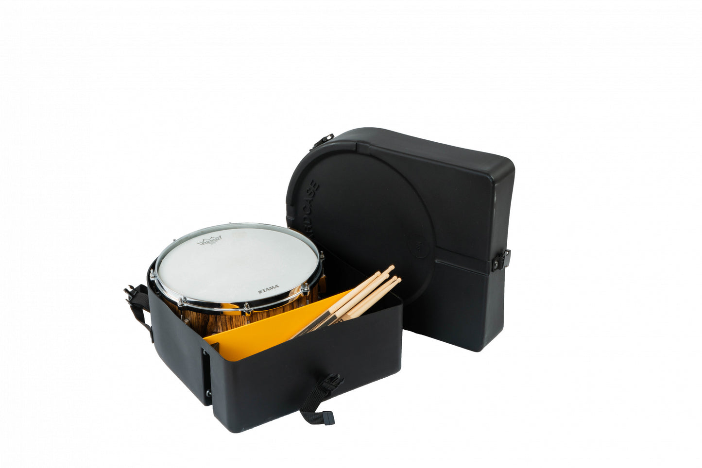 HARDCASE Snare Case 14" (5“ – 8“) mit Zubehörfach