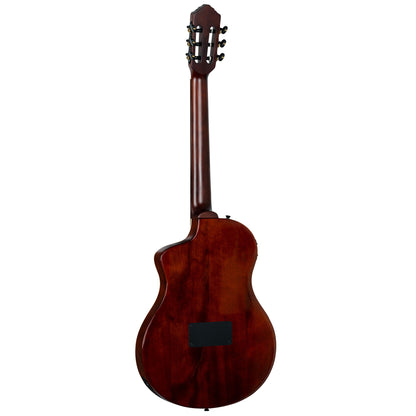 ORTEGA TourPlayer DeLuxe Nylon String Guitar 6-String - Spruce Natural + Gig Bag