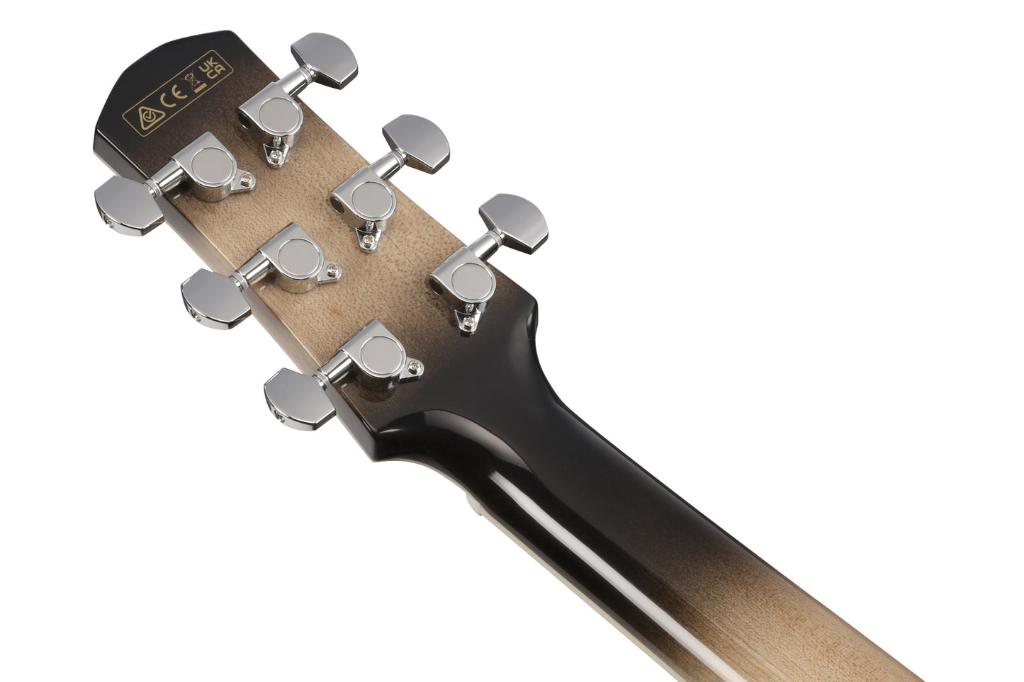 IBANEZ Advanced Acoustic AAM Acoustic Guitar 6-String - Transparent Panda High Gloss