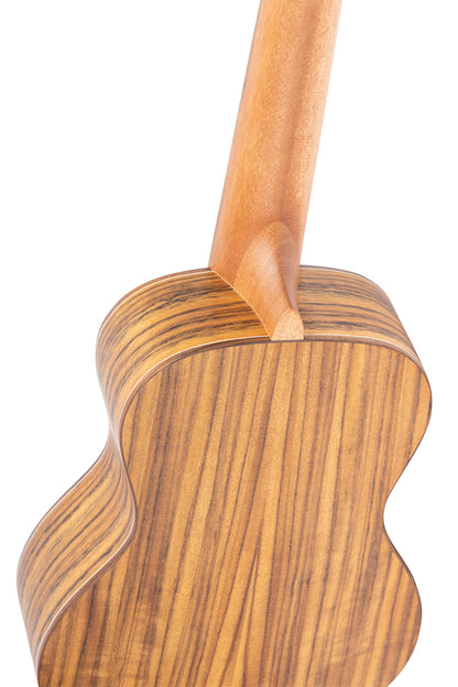 ORTEGA Timber Serie Konzert Ukulele 4 String Lefty - Solid Cedar / Walnut Natural + Bag