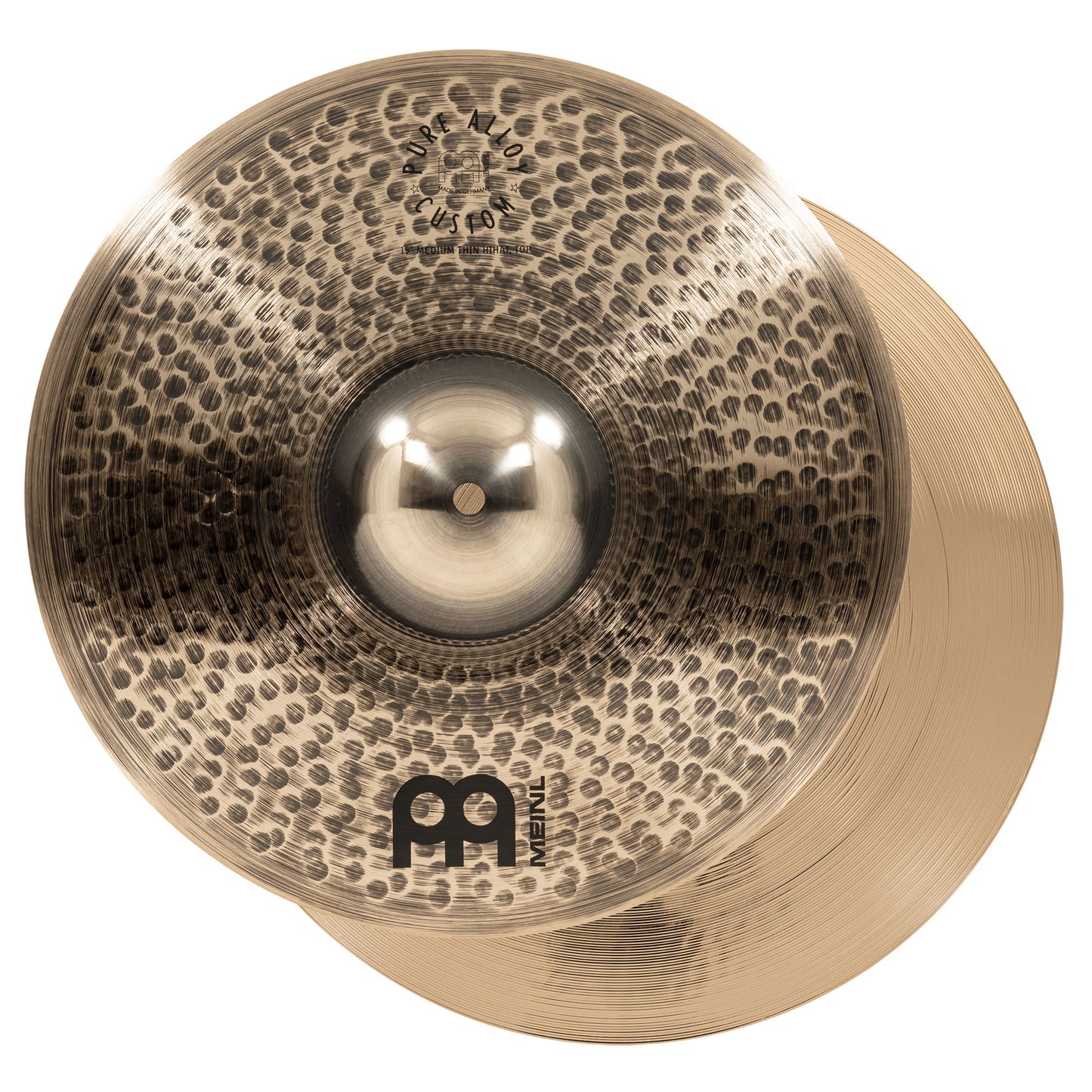 MEINL Cymbals Pure Alloy Custom HiHat - 15"