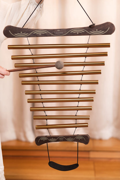 Meinl Sonic Energy Meditation Flow Chime 35"/88 cm - 440 Hz/10 Töne/D Dur - Bronze