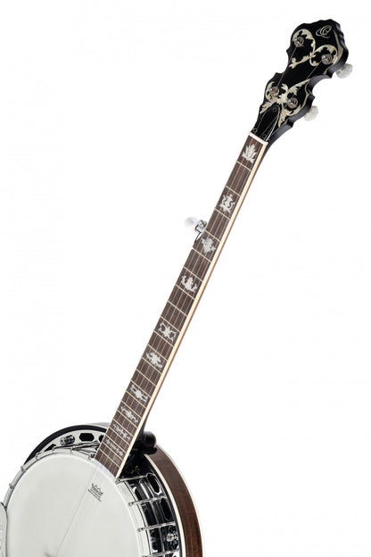 ORTEGA Falcon Serie Banjo 5 String - Flamed Maple Natural + Bag