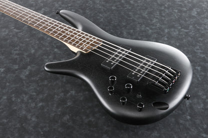 IBANEZ SR E-Bass 5-String Lefty - Weathered Black