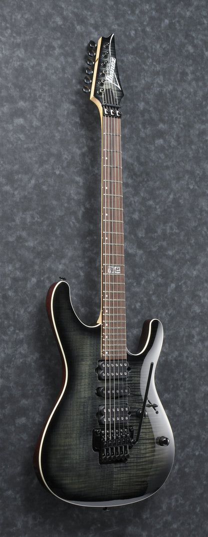 IBANEZ Kiko Loureiro Signature E-Gitarre 6-String - Transparent Grey Burst + Gigbag