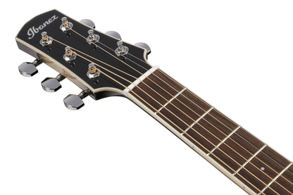 IBANEZ Advanced Acoustic AAM Acoustic Guitar 6-String - Transparent Panda High Gloss