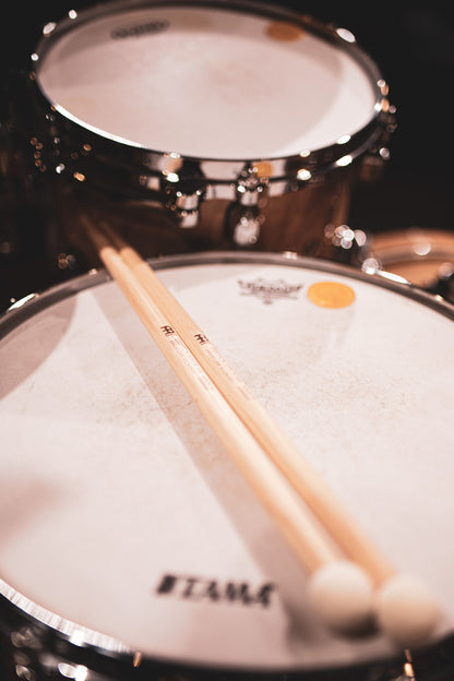 MEINL Stick & Brush Switch Stick 5A Hybrid Wood Tip Drumstick - Mallet Combo