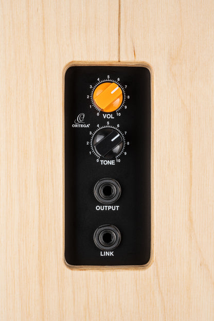 ORTEGA Performer Series Cajon - Walnut / Baltic Birch Natural