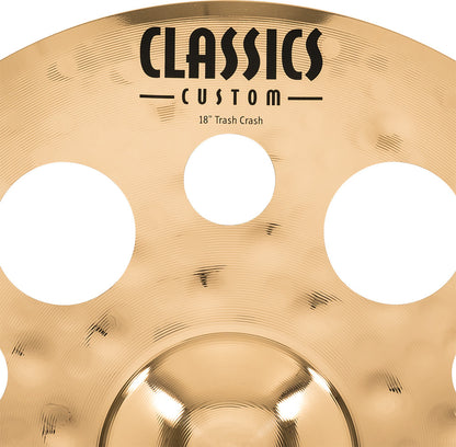 MEINL Cymbals Classics Custom Brilliant Trash Crash - 18"